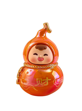 福禄葫芦招财纳福办公室摆件