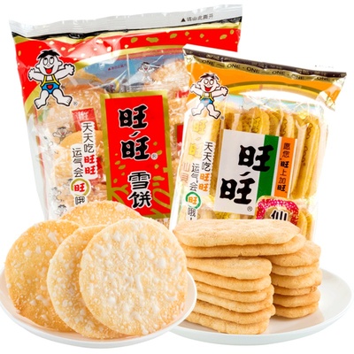 旺旺雪饼84g仙贝大米休闲食品