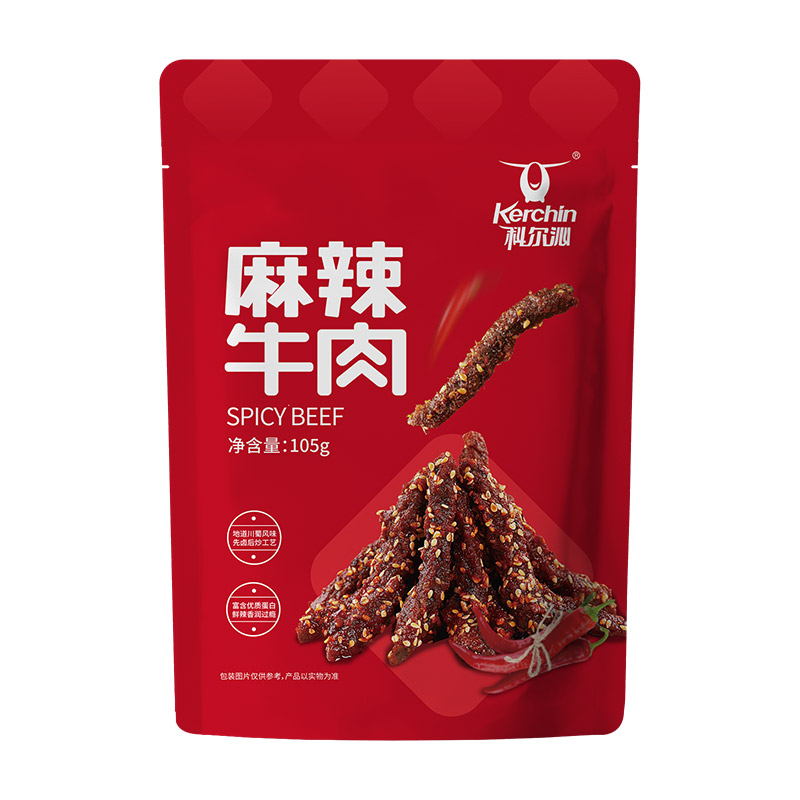 内蒙科尔沁麻辣牛肉105g鲜香川味