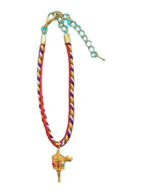 大昭寺藏式五色经幡绳.转经桶手链民族风情精致灵巧扎西德勒