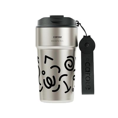 卡罗特保温咖啡杯情侣双色可选