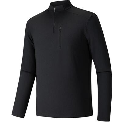 安踏冠军男士冬季商务长袖T恤