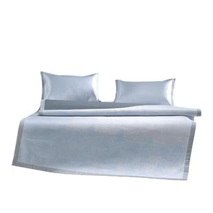 水星家纺1000D冰藤席A类抑菌凉席夏季床笠款凉感席子家用高端软席