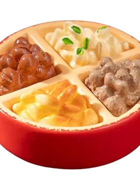 微景观创意新年饺子年货福袋摆件