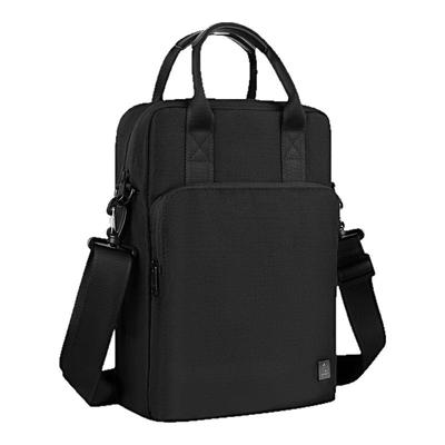 多层收纳独立电脑仓单肩手提包