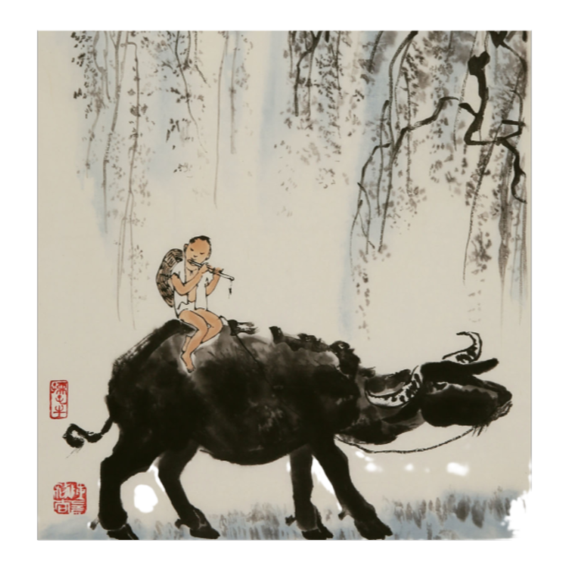 朵云轩木版水印国画装饰画
