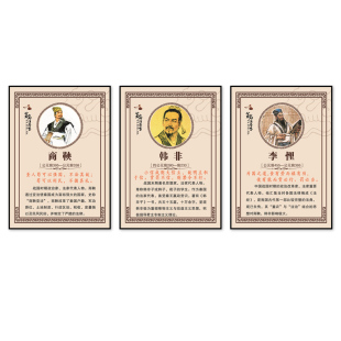 法律名人名言挂图法学家挂画律师事务所司法院墙壁装饰画法治展板