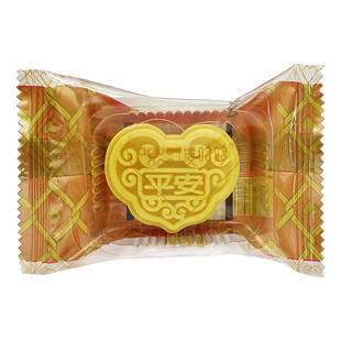 爱哆哆喜饼平安锁造型绿豆糕点宝宝满月百天伴手礼零食生日喜糕