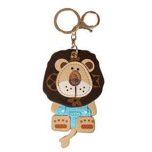 【弥野造物】包包挂饰2020新款老花摇头小狮子书包挂件钥匙扣礼品