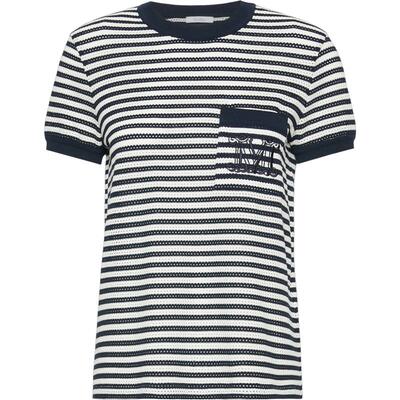 MaxMara 2026早秋新品女装棉质混纺条纹T恤1946066106