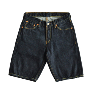 沾酱 原牛短裤 新疆棉 赤耳牛仔五分裤男  养牛丹宁工装牛仔裤 夏