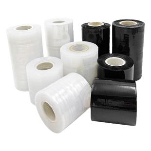 利信达小卷PE拉伸缠绕膜宽6cm/8/10公分 塑料打包装膜电线膜150米