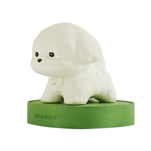 Homoo车内扩香石摆件可爱清新小奶狗车载无火香薰生日七夕小礼物