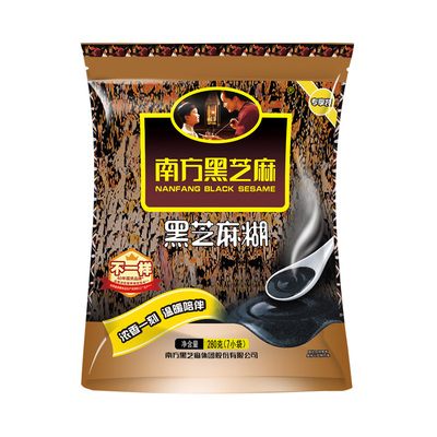 黑芝麻糊南方原味无糖280g