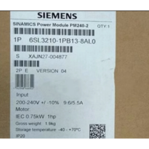 议价6SL3210-1PB13-8AL0 西门子G120变频器功率模块 6SL32101PB13