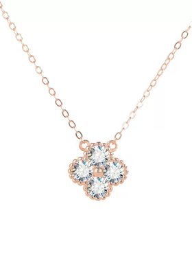 高级感轻奢简约925莫桑石吊坠