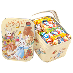 上海冠生园大白兔奶糖300g12种口味80后怀旧零食节日送礼糖果礼盒