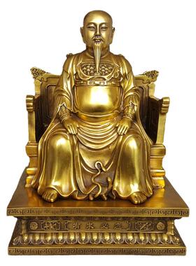 铜祖师爷真武大帝铜像