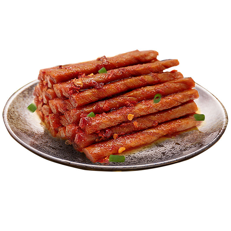 小飞燕辣条鱼仔豆干香干肉干鱼块即食儿时麻辣零食组合湖南特产熟
