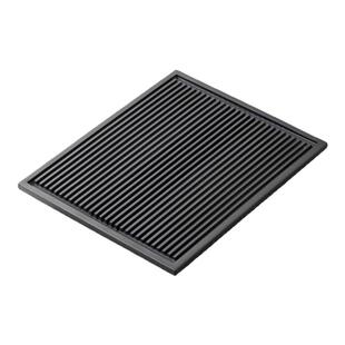 茶桌茶盘嵌入式面板乌金石大理石火烧石盖板定制茶台内嵌石板石盘
