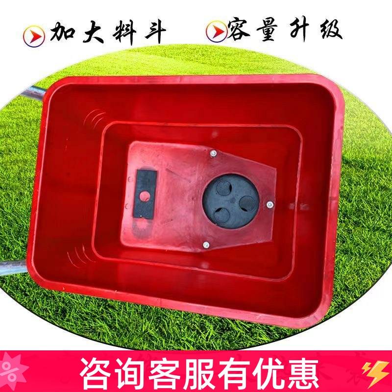 手推撒化肥车多功能小型草籽播种施肥机施肥器撒肥农用