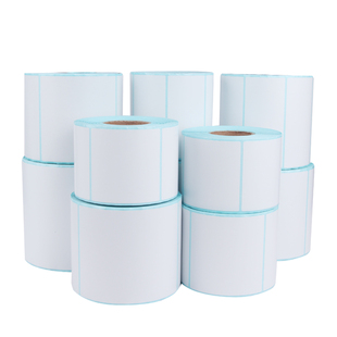 三防热敏纸不干胶标签纸20 30 60 70 80 90 100热敏打印机标签纸奶茶标签贴纸物流食品条码打印标签纸可定制