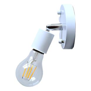 180度转向灯座陶瓷万向灯座复古壁灯吊灯台灯灯座白色灯具E27螺口