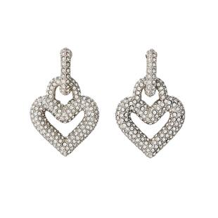 Roger Vivier/RV配饰心形耳环耳钉耳饰