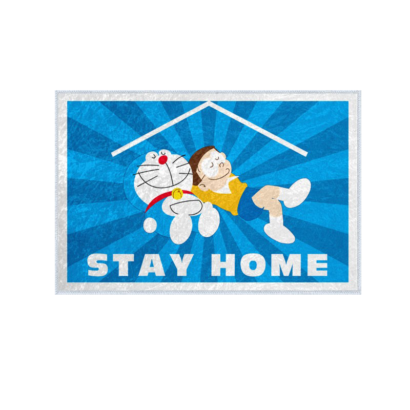 哆啦A梦日系机器猫叮当地垫