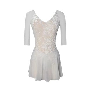 danzbaby舞蹈练功服芭蕾舞专业体操服女艺考舞裙芭蕾连衣裙B73