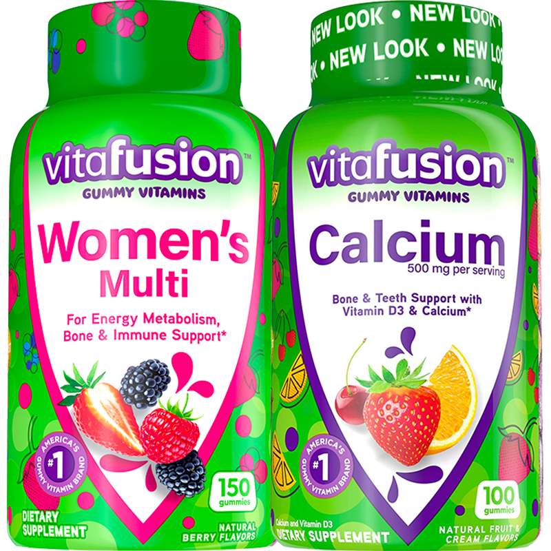 vitafusion补钙强健复合维生素