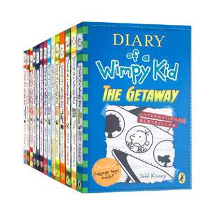 小屁孩日记 Diary of a Wimpy Kid 小屁孩日记英文原版 小屁孩