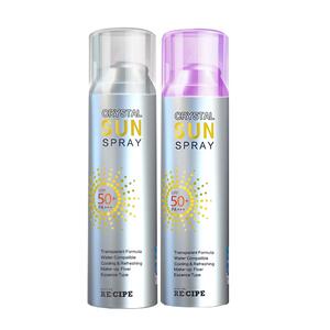 韩国玥之秘水晶防晒喷雾spf50