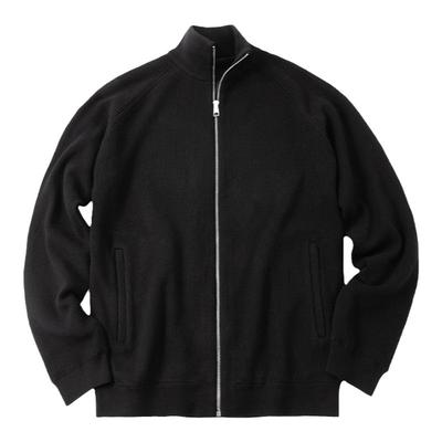 MrBu布先生拉链领羊毛衫开衫男