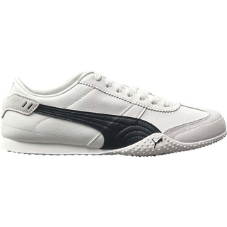 PUMA Bella Ut低帮男鞋女鞋黑白皮革情侣轻便薄底T头德训鞋405256