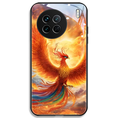 九紫离火运vivo国风玻璃手机壳