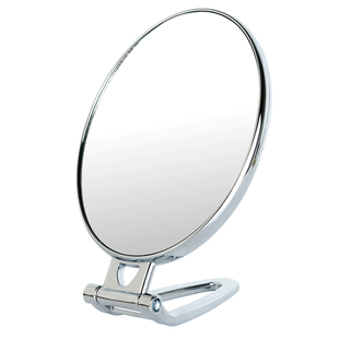 双面小镜子学生宿舍化妆镜台式桌面可立便携折叠手持镜家用美妆镜
