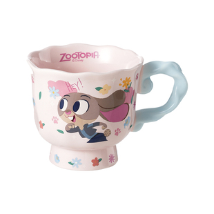 疯狂动物城马克杯高颜值陶瓷杯子家用办公室喝水杯子可爱咖啡杯女