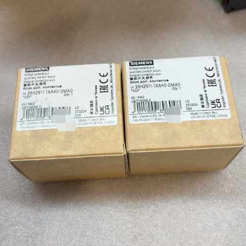 询价辅助开关部件 3RH2911-1XA40-0MA0