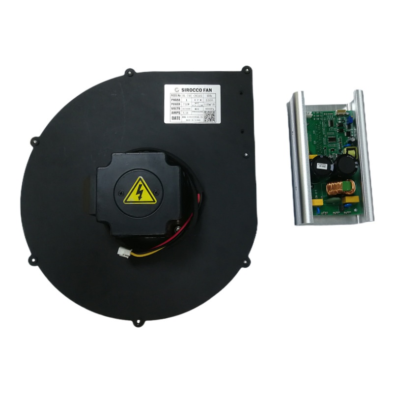 厂家供应BL750无刷直流风机配套环保设备喷印设备废气处理风机