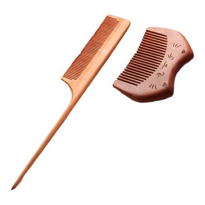 木梳密齿尖尾梳免费刻字小李子