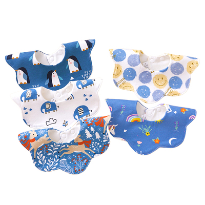 千奇宝贝100%棉口水巾A类防水款