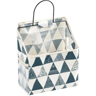 收纳袋子墙挂式布艺墙上置物袋卫生间纸巾神器悬挂的挂兜门后挂袋