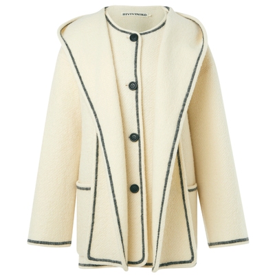 羊毛呢大衣外套IIIVIVINIKO