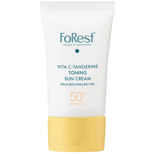 韩国Forest维C橘他敏防紫外线乳液spf50婴幼儿童成人防晒霜 50ml