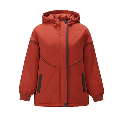 大码女装200斤妈妈冬装短款羽绒