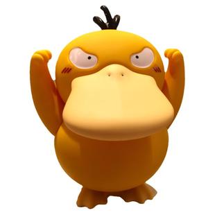 正品加油可达鸭奋斗生气鸭耿鬼杰尼龟公仔模型手办男生日摆件礼物