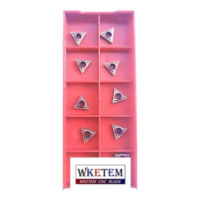 数控刀片三角内孔合金刀片TCMT090204 RP9125B镗孔刀粒不锈钢钢件