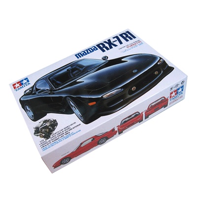田宫拼装汽车rx-7r1内构模型