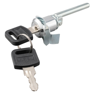 铁皮文件柜联动锁插片锁抽屉连杆锁保密柜锁办公柜锁芯一锁三抽屉